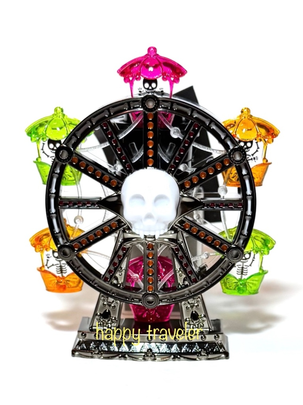 Neon Spooky FERRIS WHEEL Color-changing Wallflowers Plug